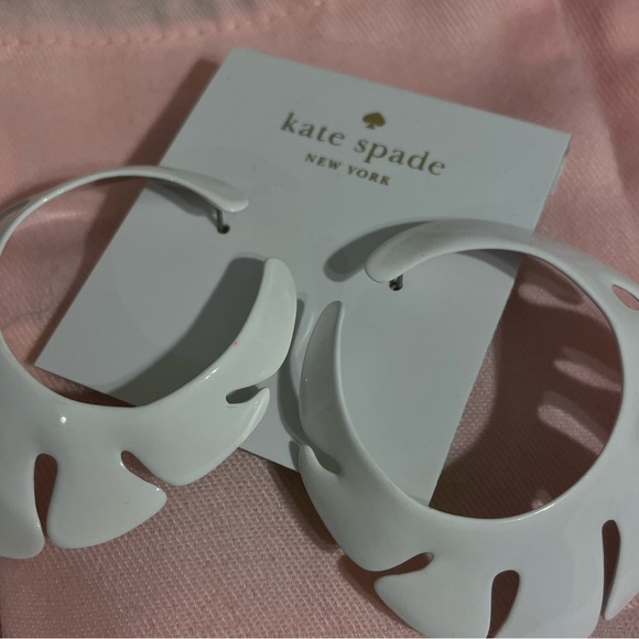 Kate Spade Statement Half Hoop Earrings - Picture 5 of 5
